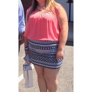 COPY - Deb- Coral Printed Dress